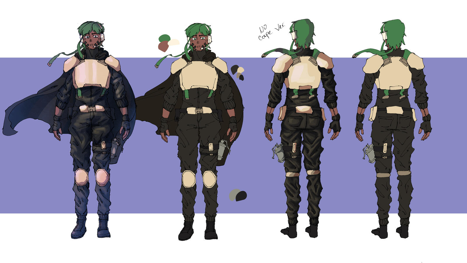 Diffsinger design for my UTAU character MARIAN