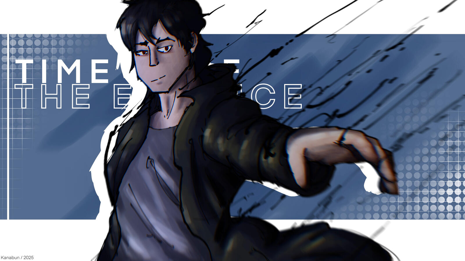 Stylized artwork for one of my character designs