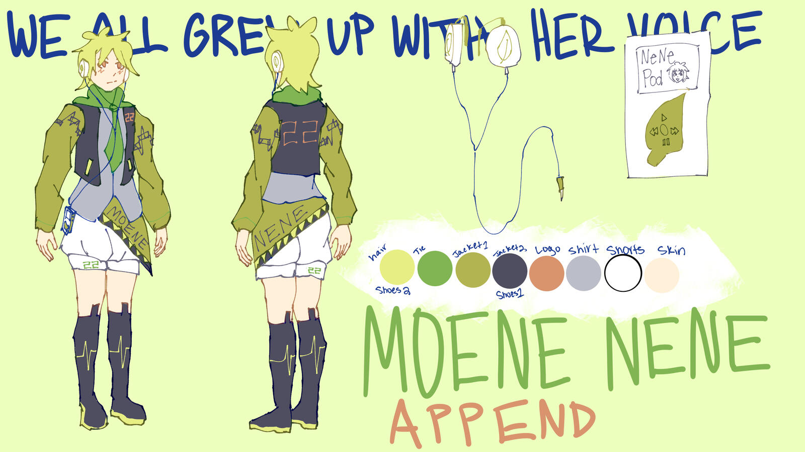 Moene Nene Character sheet - Character by H5x2 / Fuyo