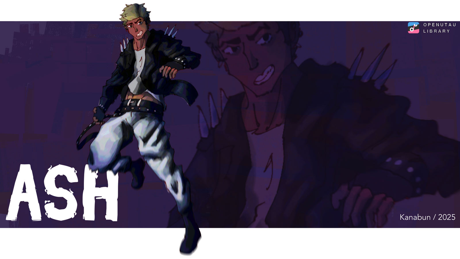 Artwork for my UTAU character ASH