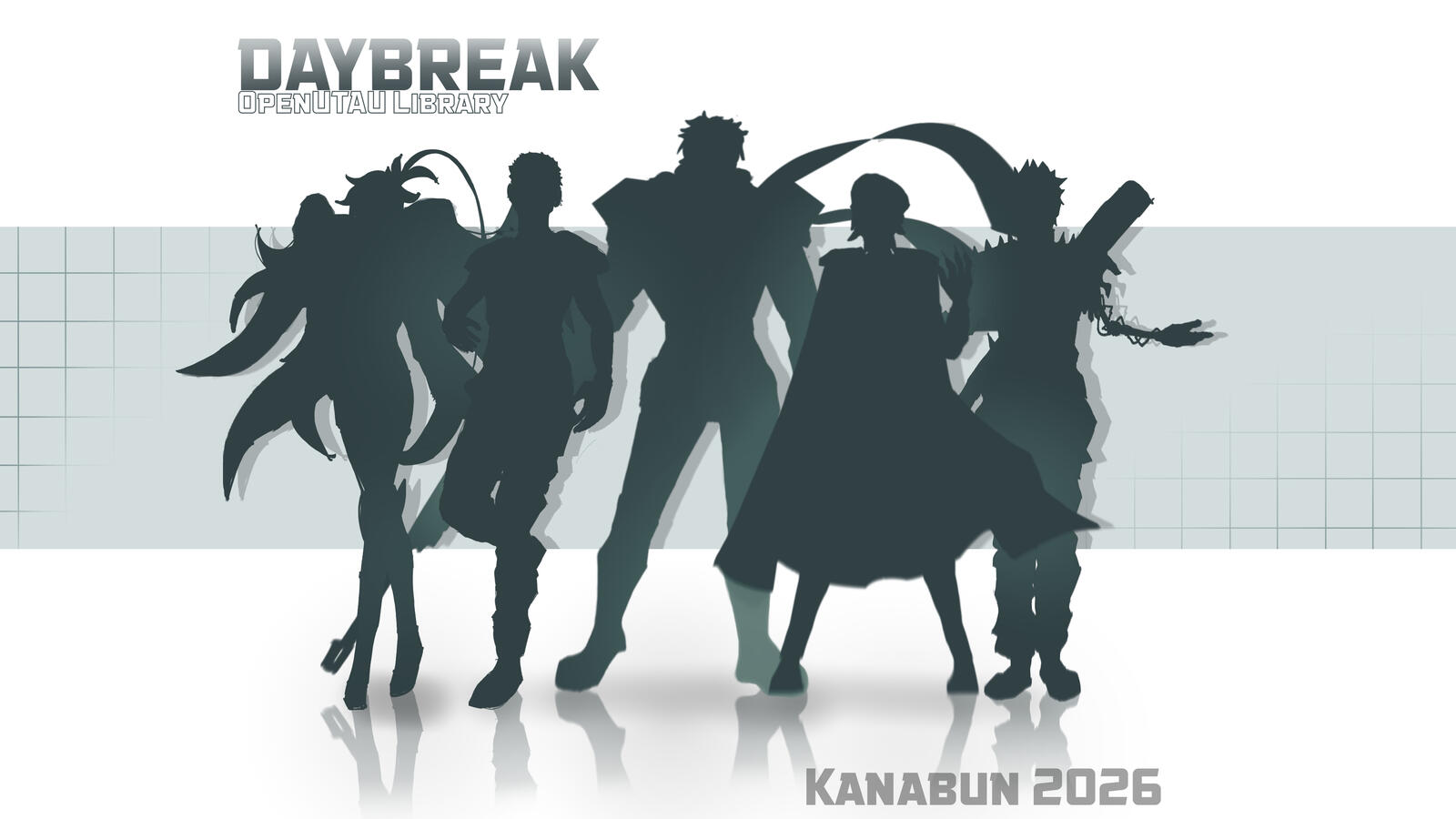 DAYBREAK - May 2026 Character Silhouette promotional art